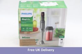 Philips Viva Collection ProMix Hand-held Mixer, 800 W Black, Stainless steel, Non-UK plug. Box damag