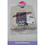 State Cashmere Jumper, Natural, Size XL