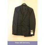 Six Banner Uniform Boys Viscount Zip Blazer Entry, Navy, UK 40 Chest