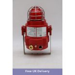 E2S BExBG05 Series Red Xenon Beacon, for Use In Flammable Gas and Dust Atmospheres, 24V DC BExBG05DP