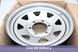 Dotz Dakar 16 x 7 inch, 5x165.1 PCD, Silver Single Rim