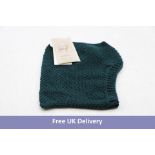 Eighteen Wedoble Baby Balaclavas, Green, Various sizes to include 0-13mths, 6-12mths, 18-24mths and