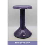 ECR4Kids ACE Active Core Engagement Wobble Stool, Flexible Seating, Purple/Grey, 20''. Used. Box dam