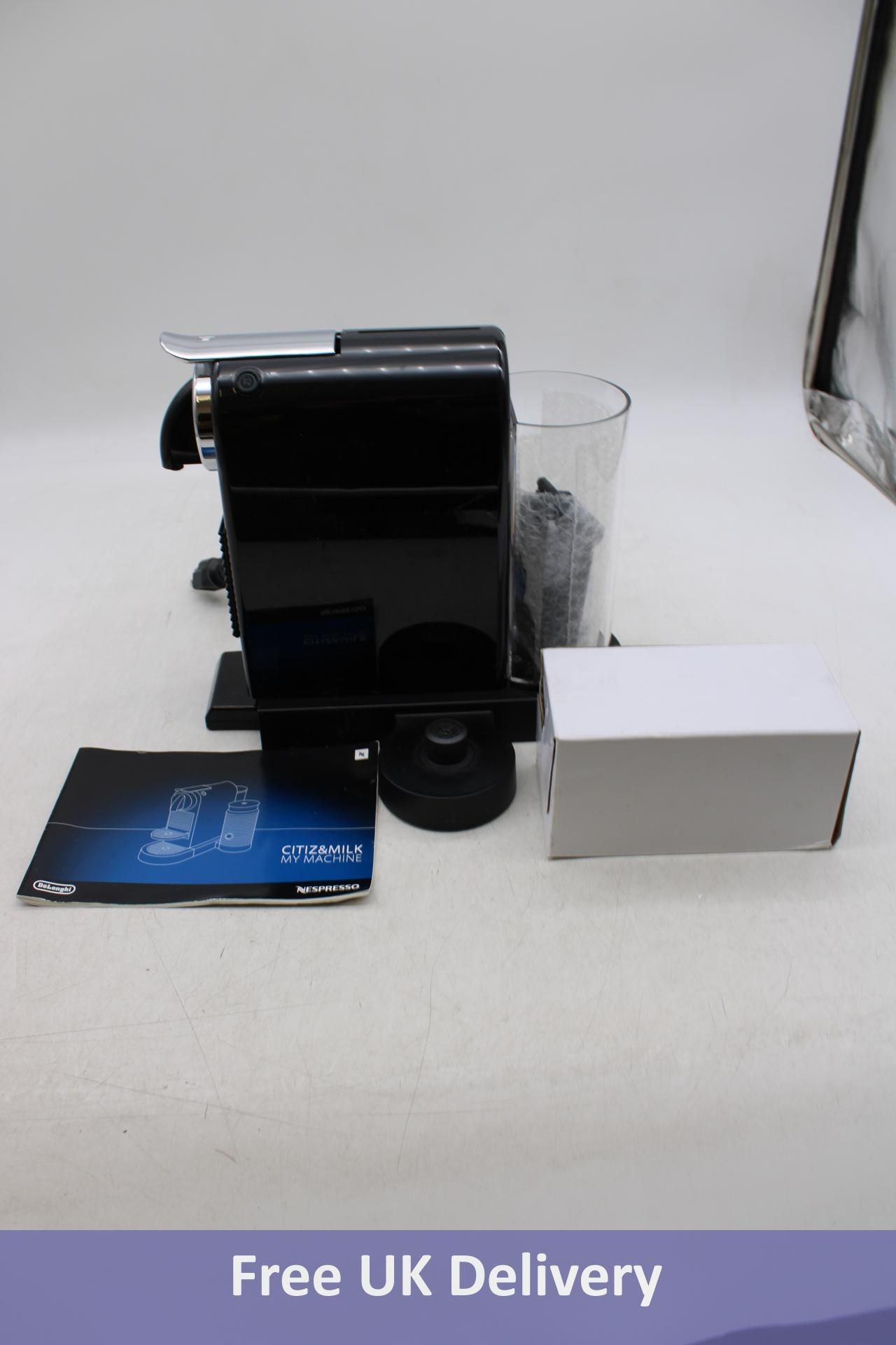 Nespresso CitiZ & Milk Coffee Machine by Magimix, Black. Used, Not tested, Not in original packaging