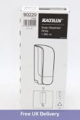 Three Katrin Soap Dispenser, White, 1000ml, 90229