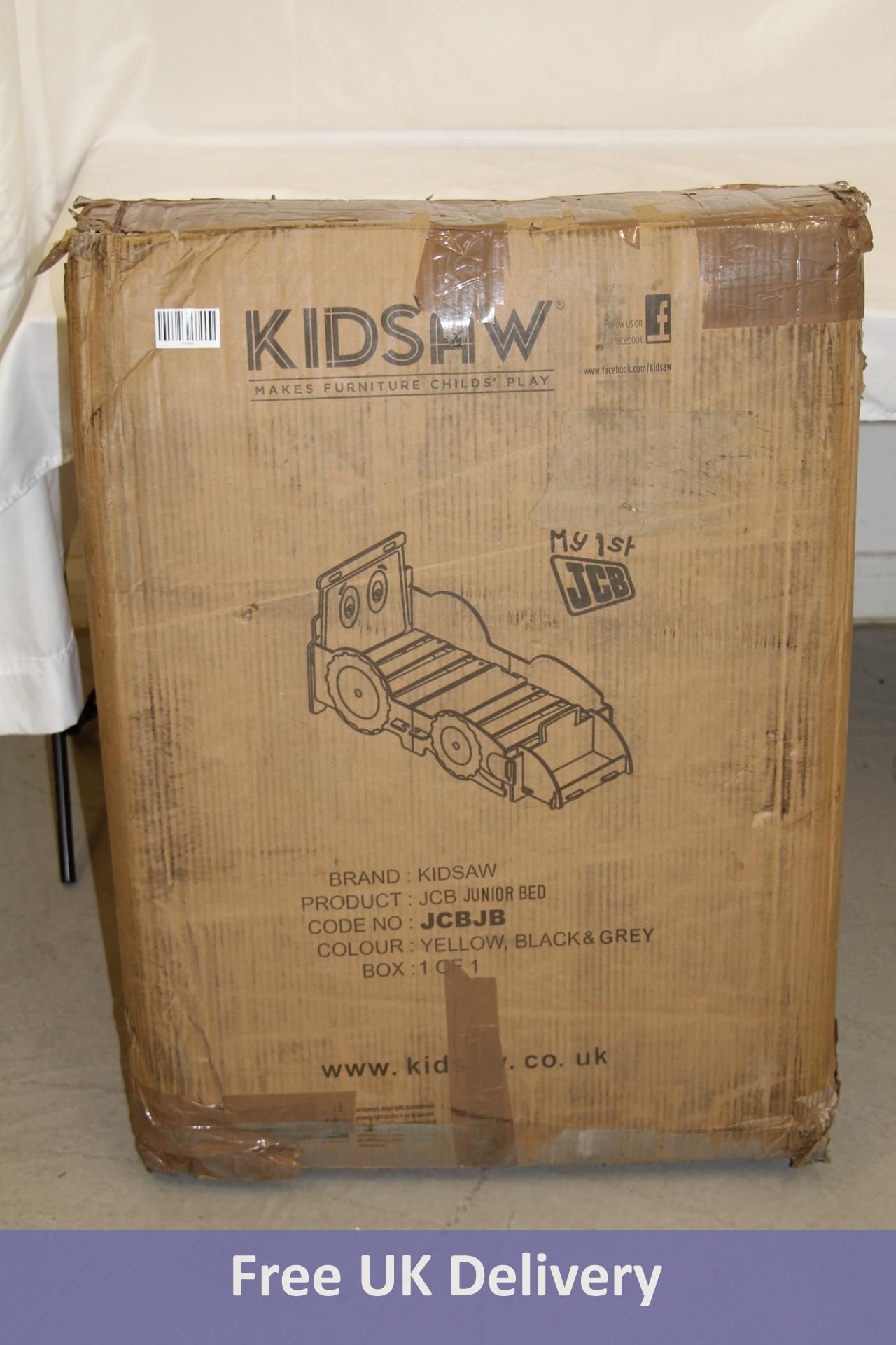 Kidsaw JCB Junior Toddler Bed. Box damaged