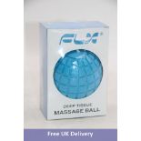 Eleven FLX Deep Tissue Massage Ball, Blue