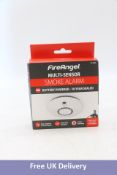 Three Fireangel ST-622T Battery Only Smoke Alarms, 10 Year, White