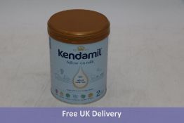 Six tubs of Kendamil 2 Follow On Milk, 6-12 months, Made with Whole Milk Fats, Size 800g, Best Befor