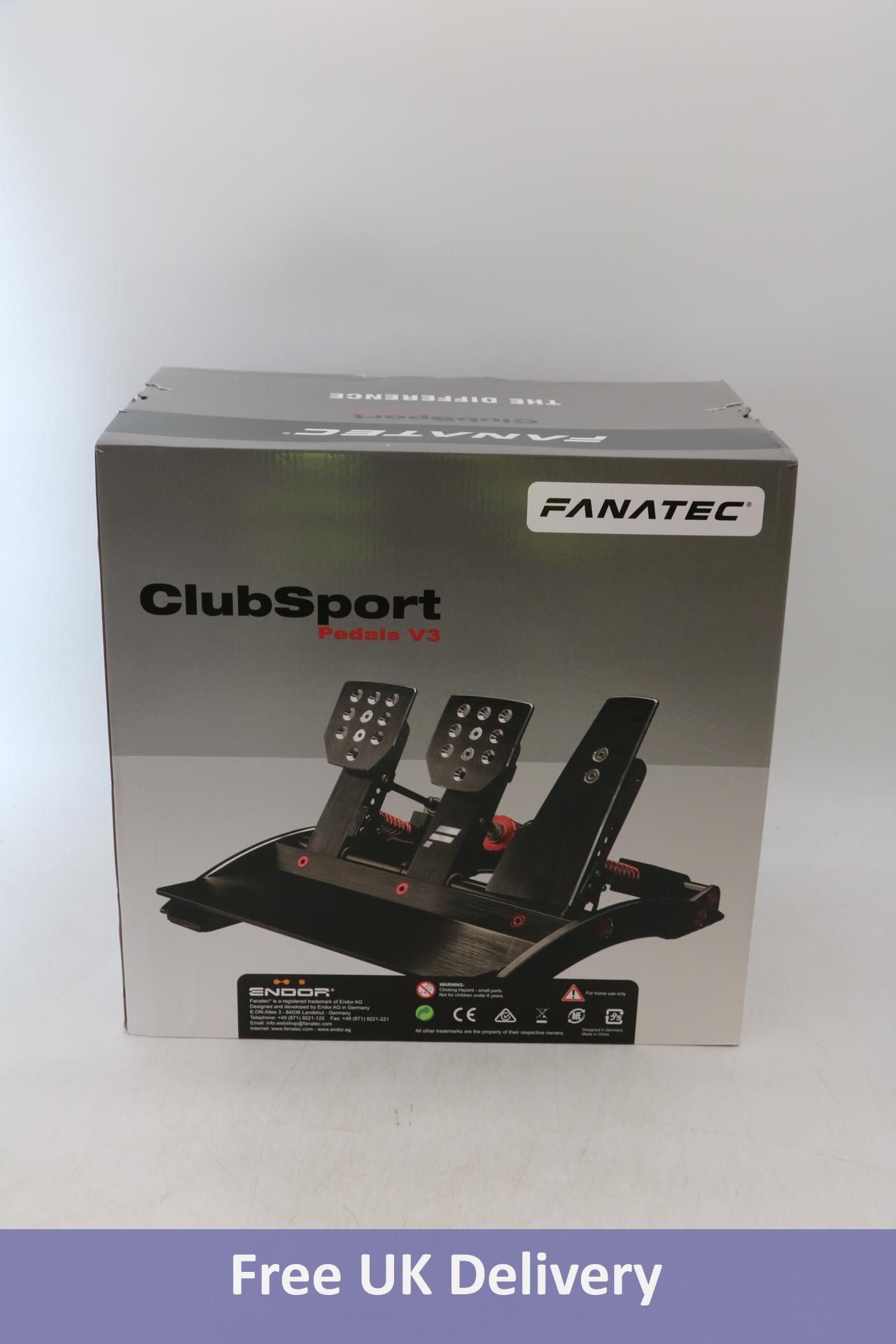 Fanatec ClubSport Pedals V3