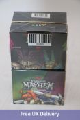 Two D&D Dungeon Mayhem Expansion 4 Packs, Green/Purple