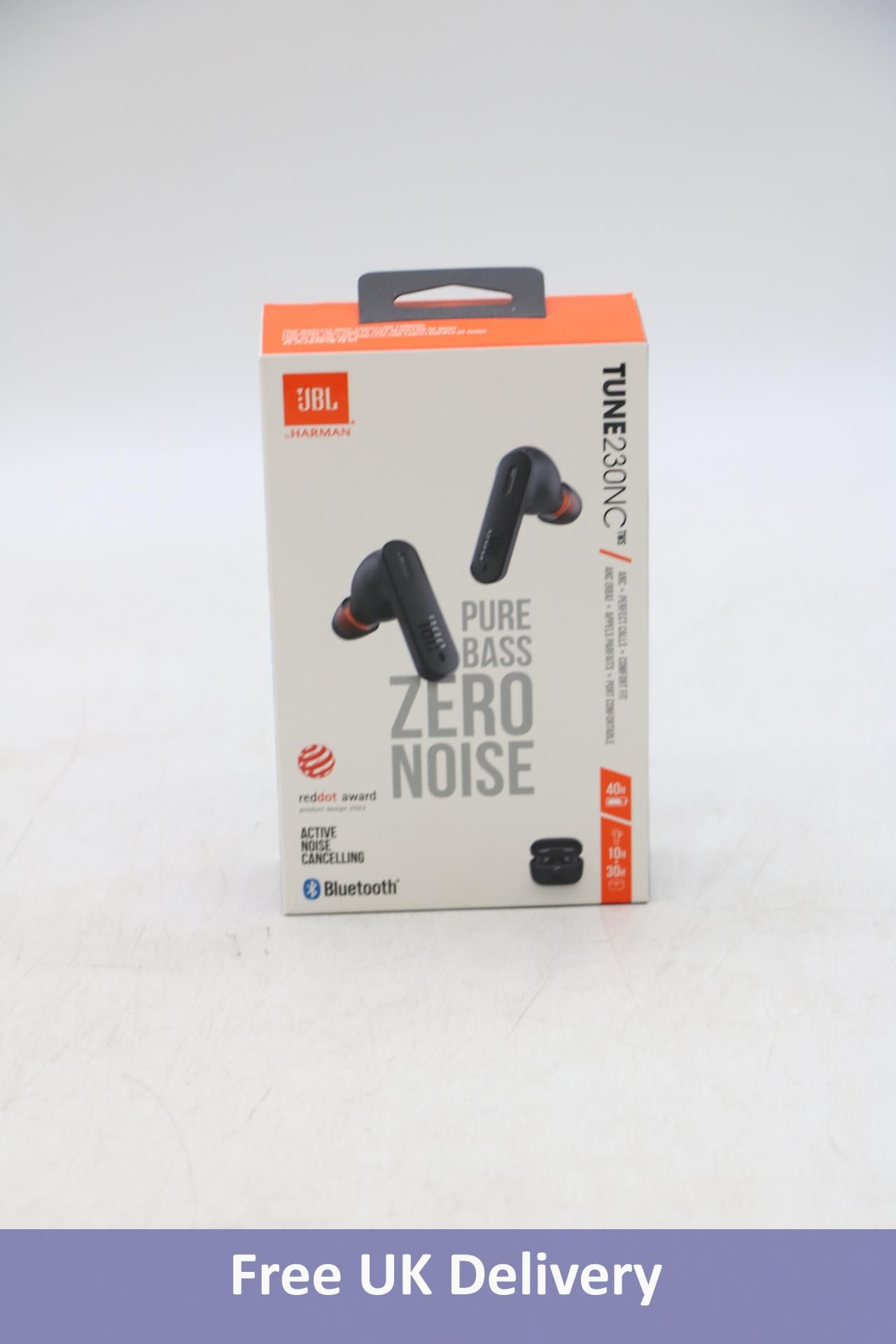 JBL Harman Pure Bass Zero Noise Bluetooth Earphones, Black