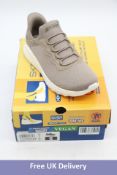 Skechers Women's Bobs Squad Chaos Daily Inspiration Trainers, Taupe, UK 5. Box damaged