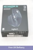 Logitech MX Master 3S, Wireless Mouse, Black