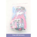Kaliaaer Goalkeeper Gloves PWR PRO R24, Pink/White/Cyan/Blue, Size 6