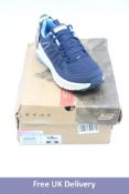 Skechers Women's Switch Back Cascades Trainers, Navy/Blue, UK 6. Box damaged