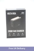 GaN Volta Giga 200W Gan Charger, Black