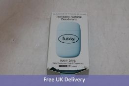 Ten Fussy Wavy Days Refillable Deoderant, Eucalyptus, Sage & Peppermint