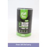 Eighteen Pots of Be Green 3 Blend Protein BCAA & B12, Natural Flavours, 700g, Expiry 07/2026