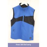 Mascot Accelerate Gilet Azure, Blue/Dark Navy, EU Size 2XL