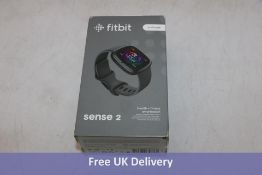 Fitbit Sense 2 Health & Fitness Smartwatch, 24mm, Shadow Grey Infinity Band