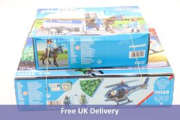 Two Playmobil Sets to include 1x Playmobil One Playmobil City Action 6922, 1x Playmobil City Action