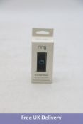 Ring Doorbell, Wired, HD, Black