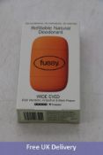 Ten Fussy Wide Eyed, Refillable Deoderant, Mandarin, Grapefruit & Black Pepper