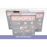 Three Oracle Red Bull Racing Monopoly Games
