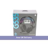 Logitech G535 Wireless Gaming Headset, Black