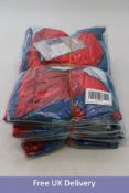 Six Marvel Spiderman Blast Bath Towels, 70x140cm