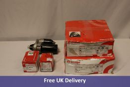 Five Car Parts to include 1x Brembo Front Brake Pads Set, 5892740, 1x Brembo 08.3126.21 Brake Discs,