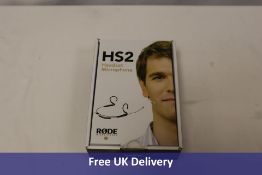 Rode HS2 Headset Microphone, Pink. Box damaged