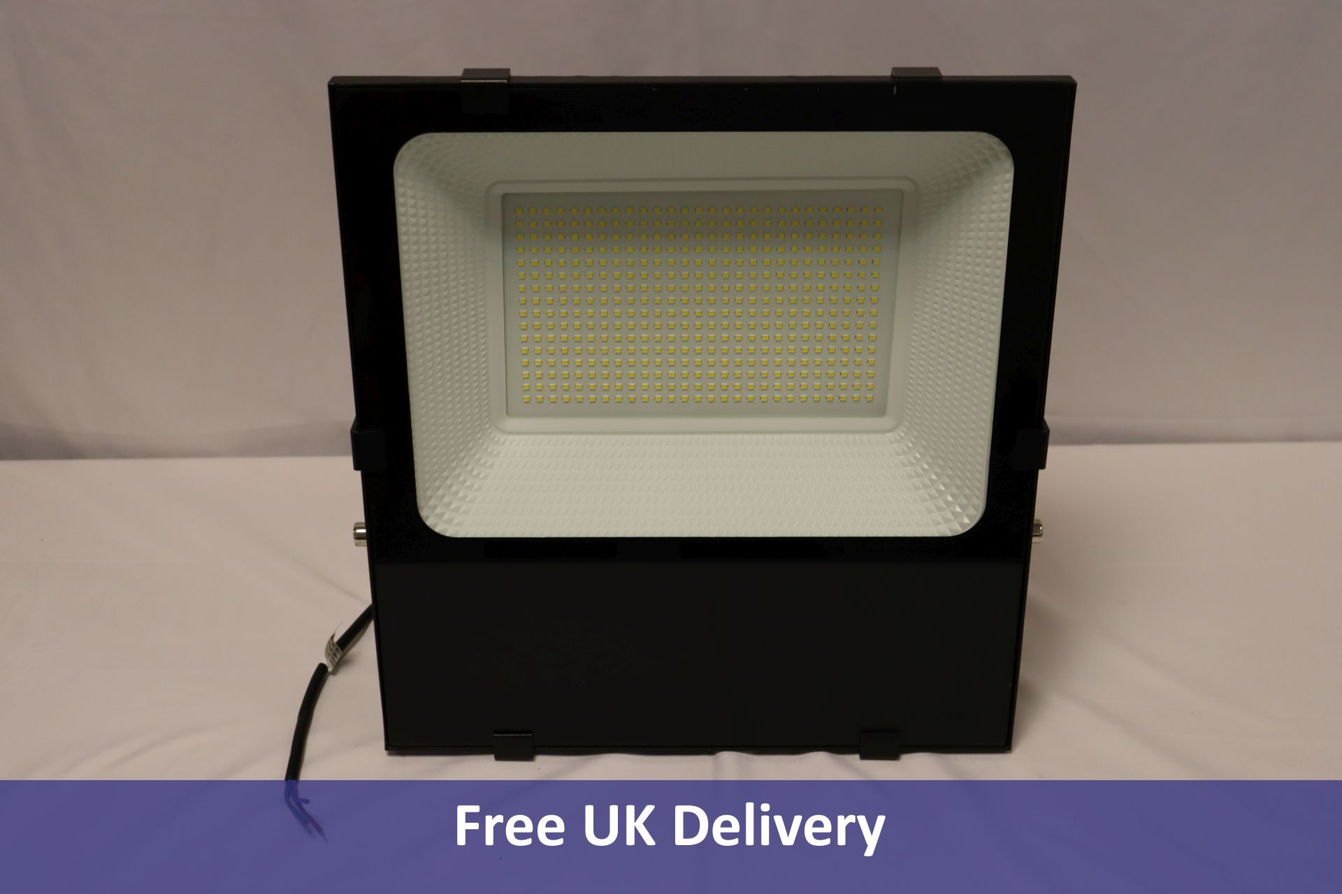 Two 200W HE PRO Dimmable LED Floodlights, IP65, 51871