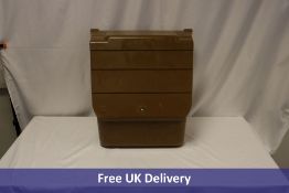Unibox Universal Gas Meter Box, Brown. Scuffed