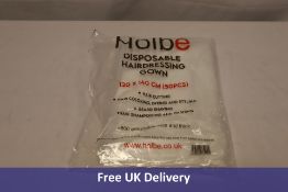 Twenty Holbe Disposable Hairdressing Gowns, 120x140cm, 50 Packs
