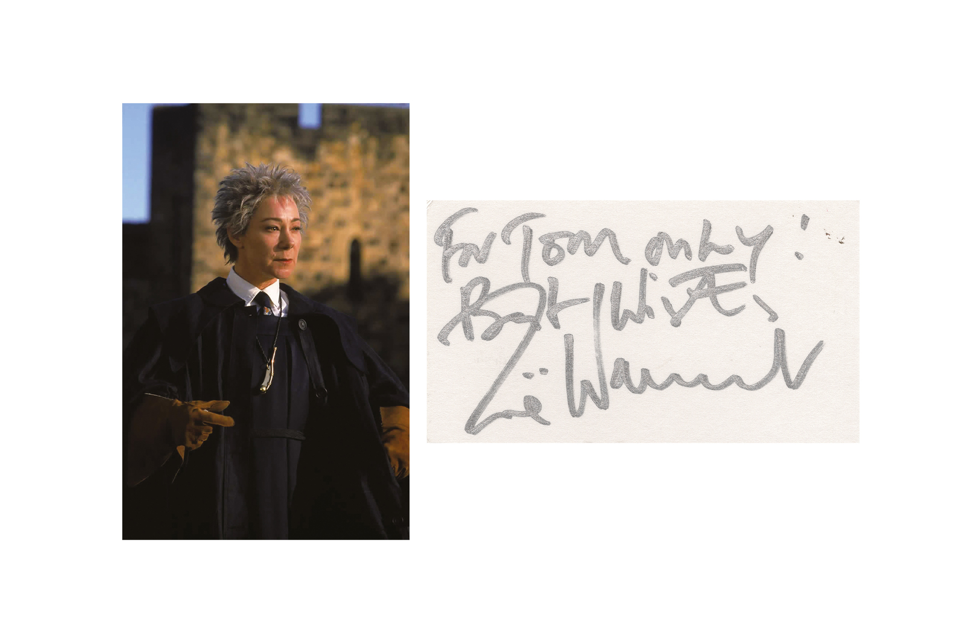 Zoe Wanamaker Autograph