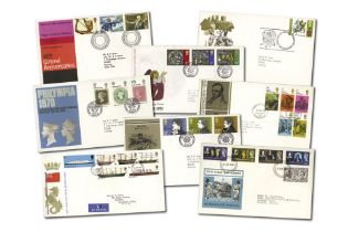 40+ Royal Mail Commemorative FDCs