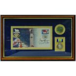 Falklands 20th Anniversary Cover - Signed by Margaret Thatcher & Sir Rex Hunt