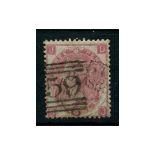 GB 1867-80 3d Rose, plate 4, good to fine used. SG103