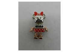 Pandora Disney Minnie Mouse Robot Charm