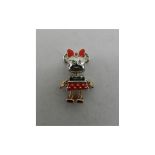 Pandora Disney Minnie Mouse Robot Charm