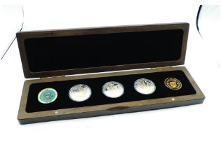 J.F.K. 'The Man Behind the Monogram' Three Coin Set