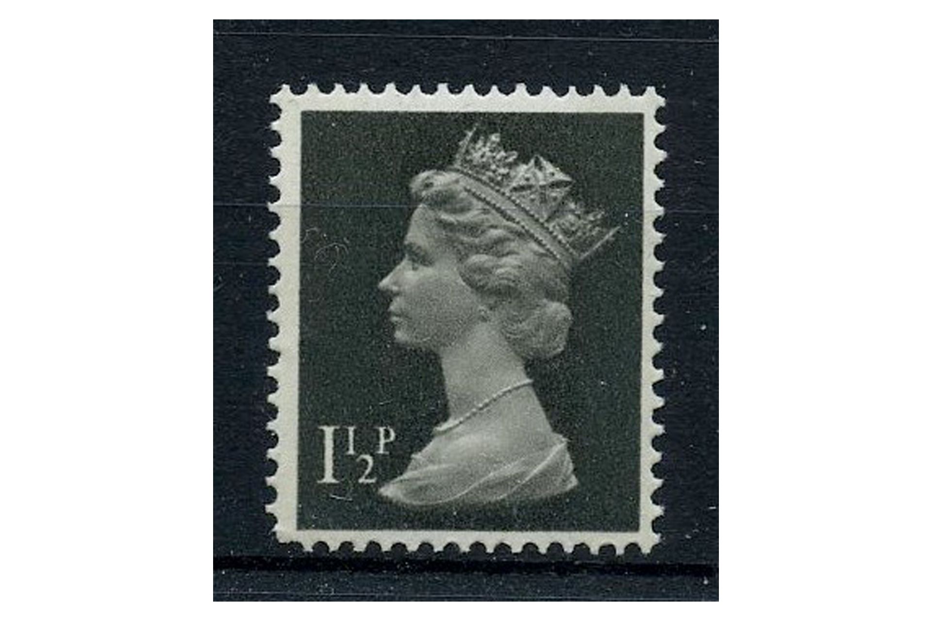 GB, 1971 1-1/2p Uncoated, u/m. SGX848a