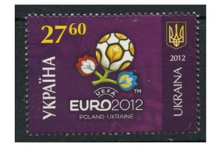 Ukraine 2012 EUFA Euro, u/m. SG1036