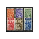 Vatican 1935 Juridical Congress set, fresh mtd mint. SG41-46