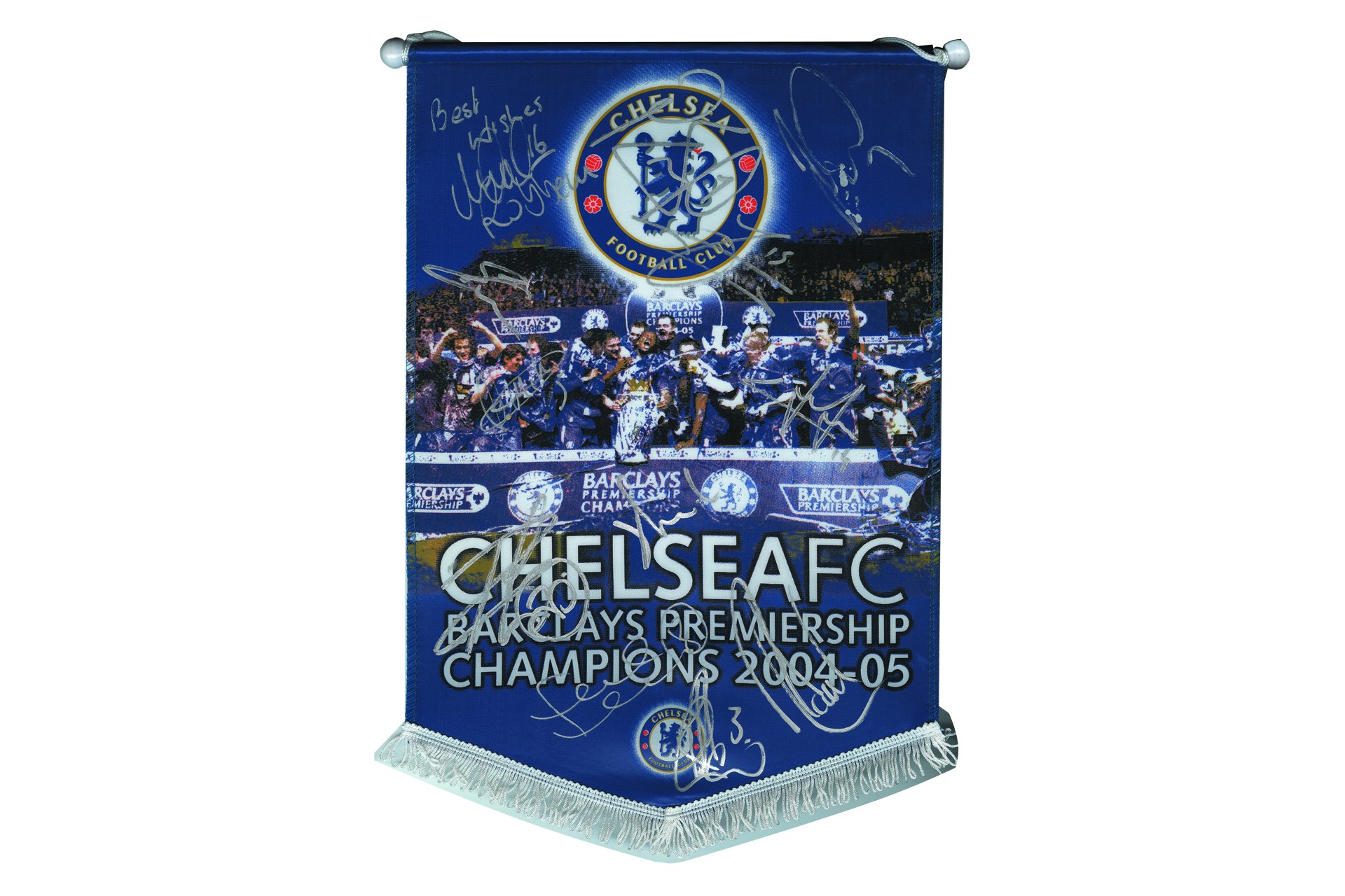 Chelsea FC Signed Pennant