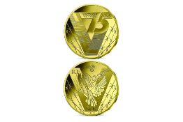 2020 Victory Peace 7.78g 999% Gold Proof Coin