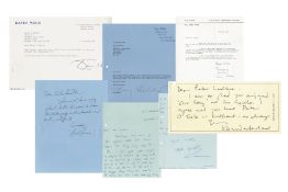 Playwrights Collection of 6 Autographs