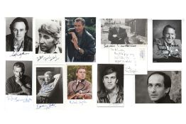 Actors collection of 10 Autographs